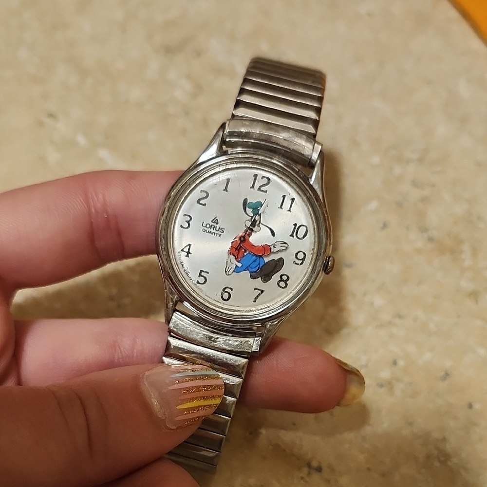 Vintage Disney Goofy Watch